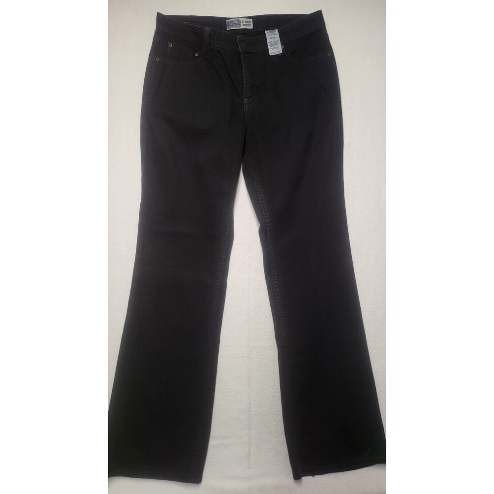 Signature by Levi Women's Bootcut Black Jeans EUC Size 12L